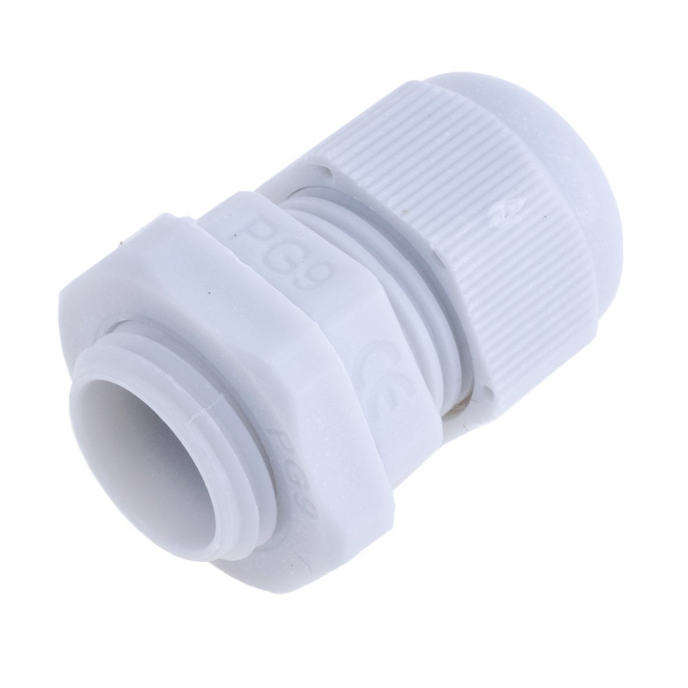 Кабельний ввід PG9 білий