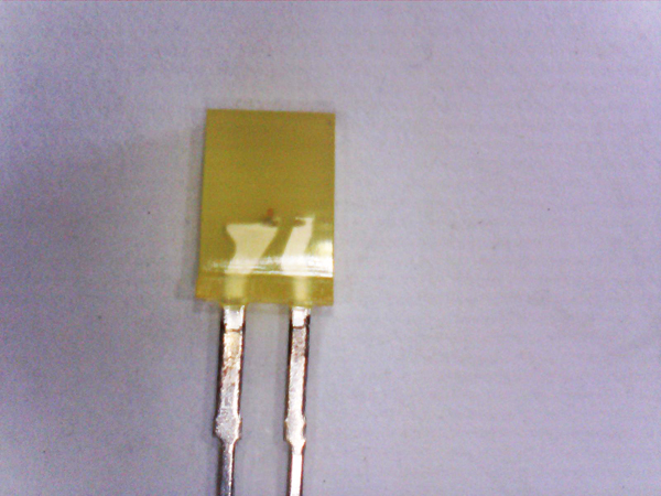 Світлодіод жовтий, 5x2 mm, L-411YD