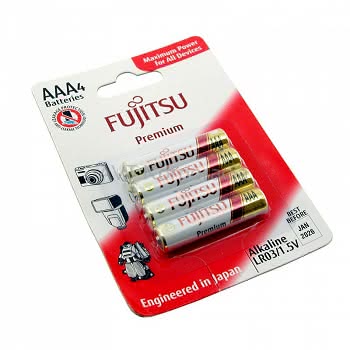 Батарейка AAA лужна 1,5V 1шт. FUJITSU LR03 Premium