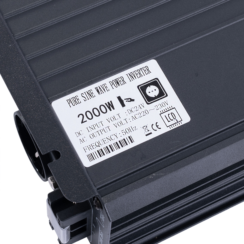 Інвертор 2000W 24V→230V чиста синусоїда LCD (SP-2000L24V(LCD) – Swipower)