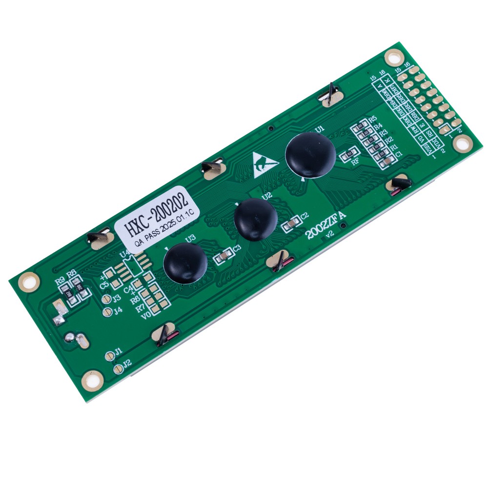 Дисплей LCD2002 Dots With Backlight Green HXC-200202 з підтримкою Кирилиці