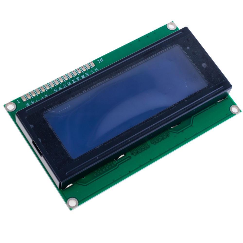 Дисплей LCD2004 Dots With Backlight Blue з підтримкою Кирилиці