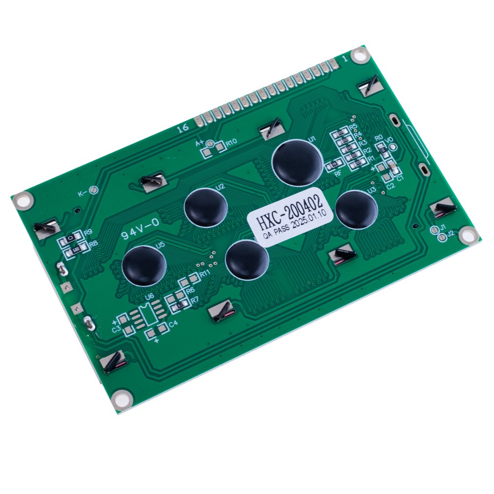 Дисплей LCD2004 Dots With Backlight Green з підтримкою Кирилиці