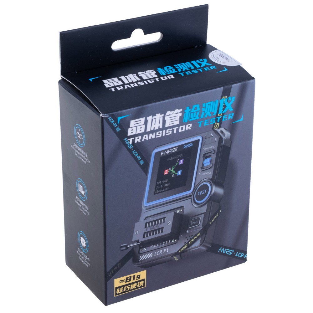 Тестер напівпровідників LCR-P1 Transistor Tester