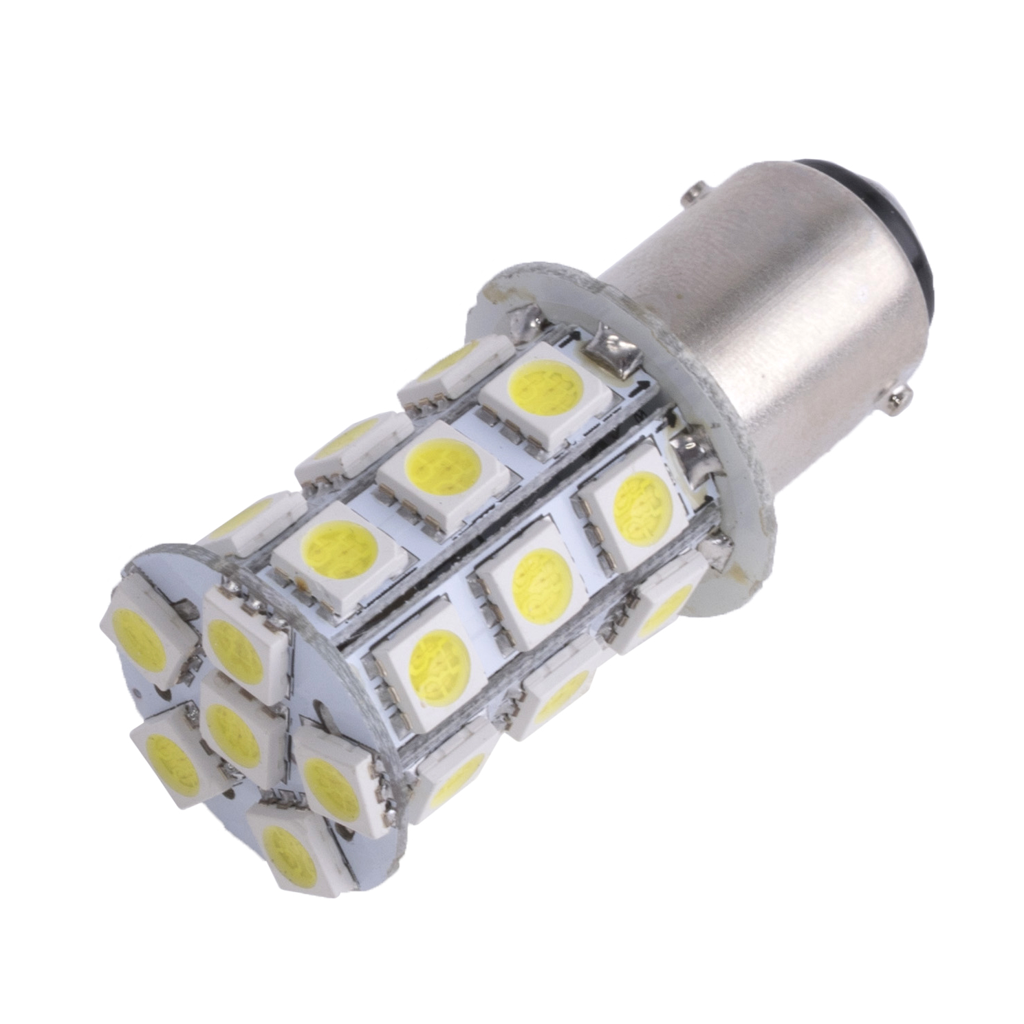 Лампа автомобільна LED-L0911 під цоколь BA15D. 1157 [white] BL2