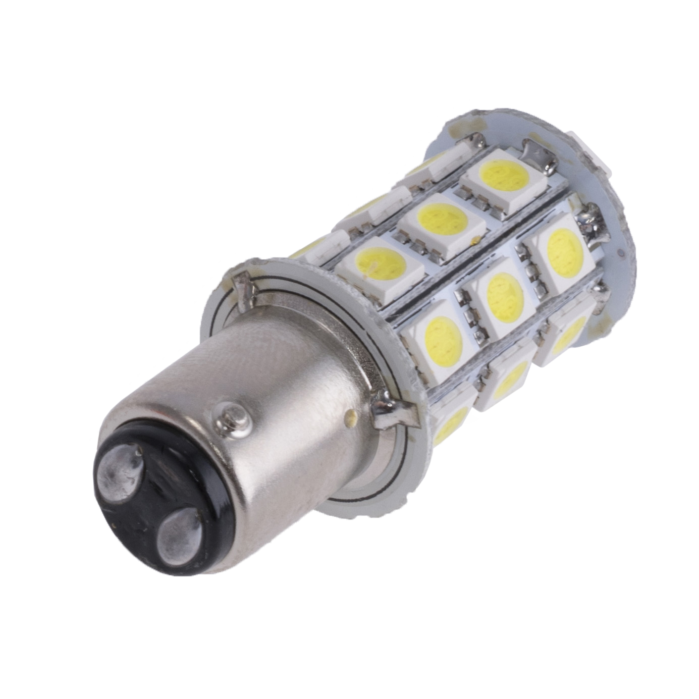 Лампа автомобільна LED-L0911 під цоколь BA15D. 1157 [white] BL2