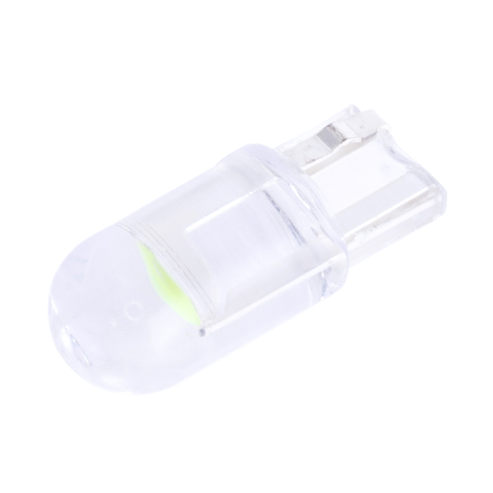 Лампа автомобільна LED W5W/168/194/T10 COB 0,36W/0,03A/12V [зелена]