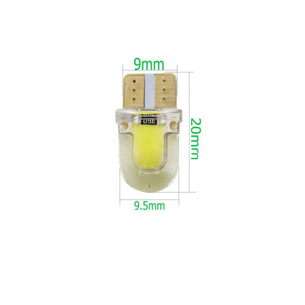 Лампа автомобільна LED W5W/194/T10 COB 8smd [червона]