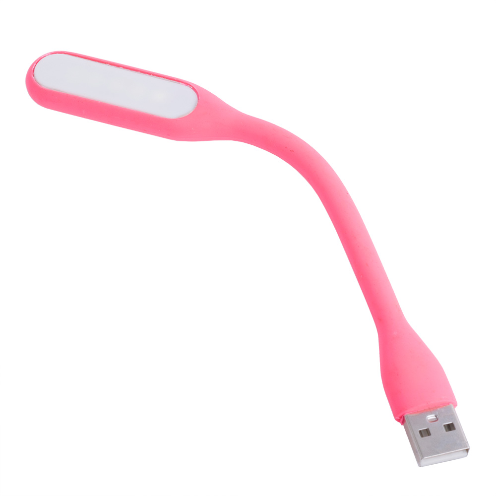 Ліхтарик гнучкий LED USB, 1.2W, 4500 К, рожевий Ліхтарик гнучкий LED USB, 1.2W, 4500 К, рожевий