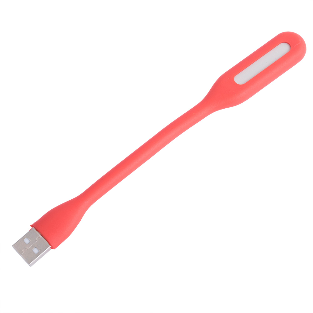 Ліхтарик гнучкий LED USB, 1.2W, 4500 К, червоний