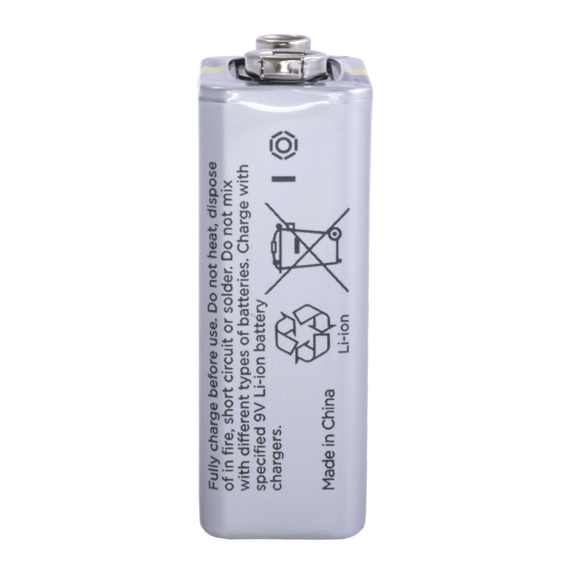 Li-Ion 600mAh, 7,4V, "Крона" Westinghouse літій-іонний акумулятор Li-9V600