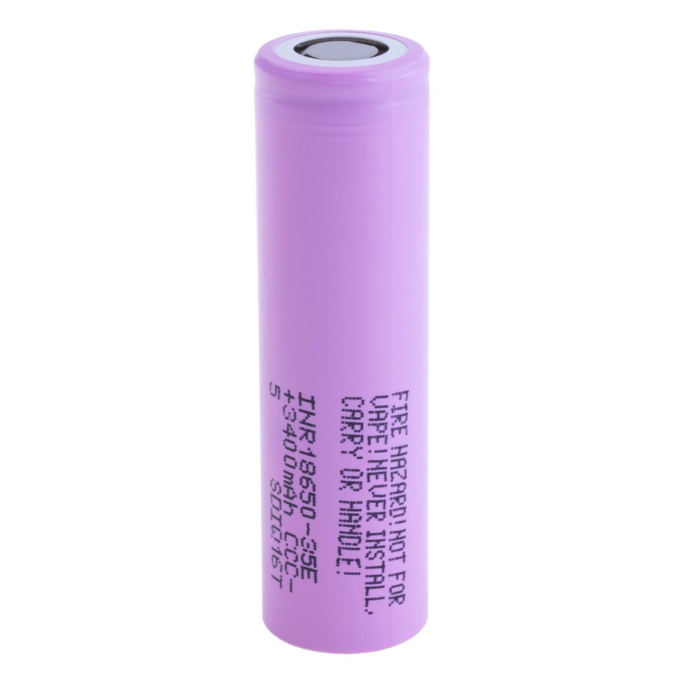 Li-Ion 3400mAh, 3,6V, 18650 літій-іонний акумулятор INR18650-35E