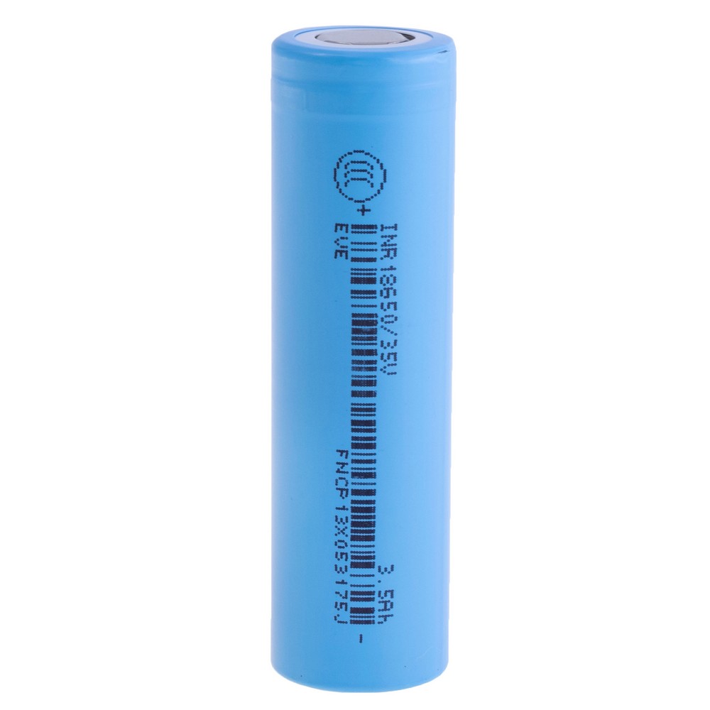 Li-Ion 3500mAh, 3.65V, 18650 EVE літій-іонний акумулятор INR18650/35V Grade A