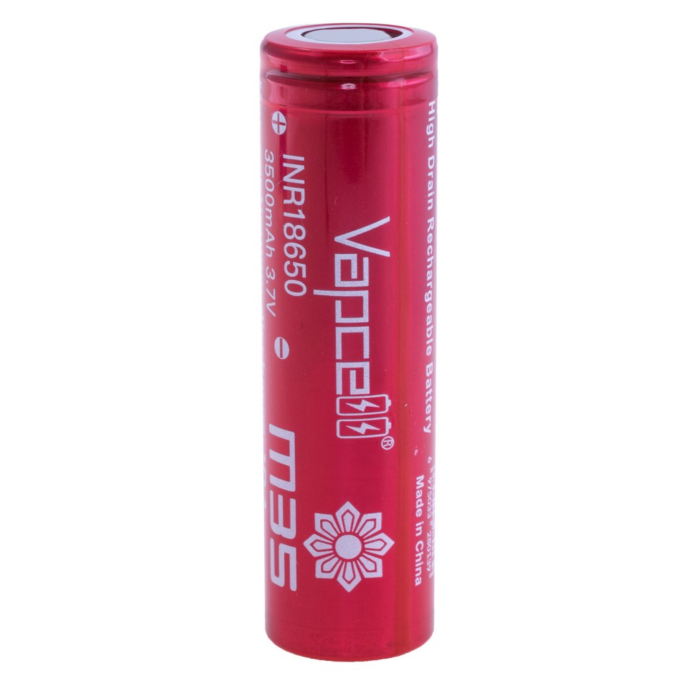 Li-Ion 3500mAh, 3,7V, 18650 Vapcell літій-іонний аккумулятор, 18650 M35 3500mah