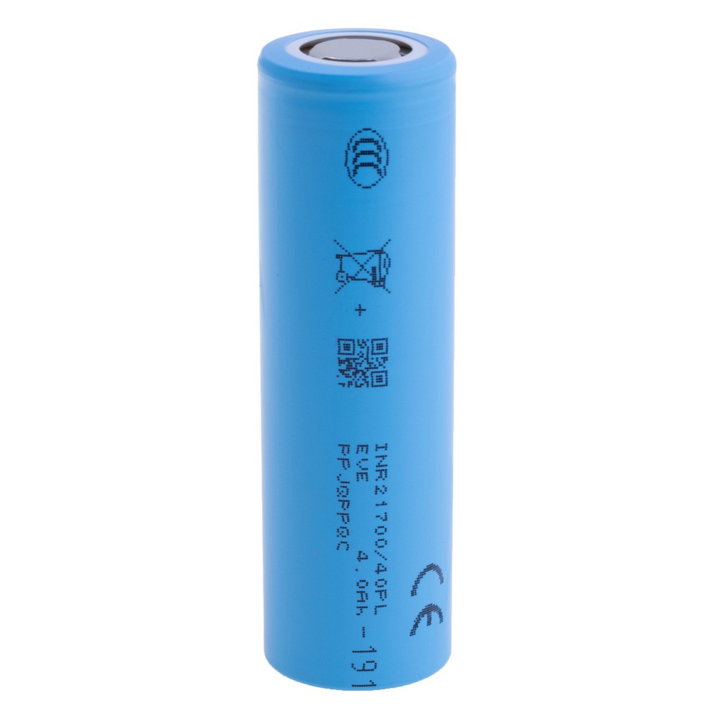 Li-Ion 4000mAh, 3.6V, 21700 EVE літій-іонний акумулятор INR21700/40PL Grade A