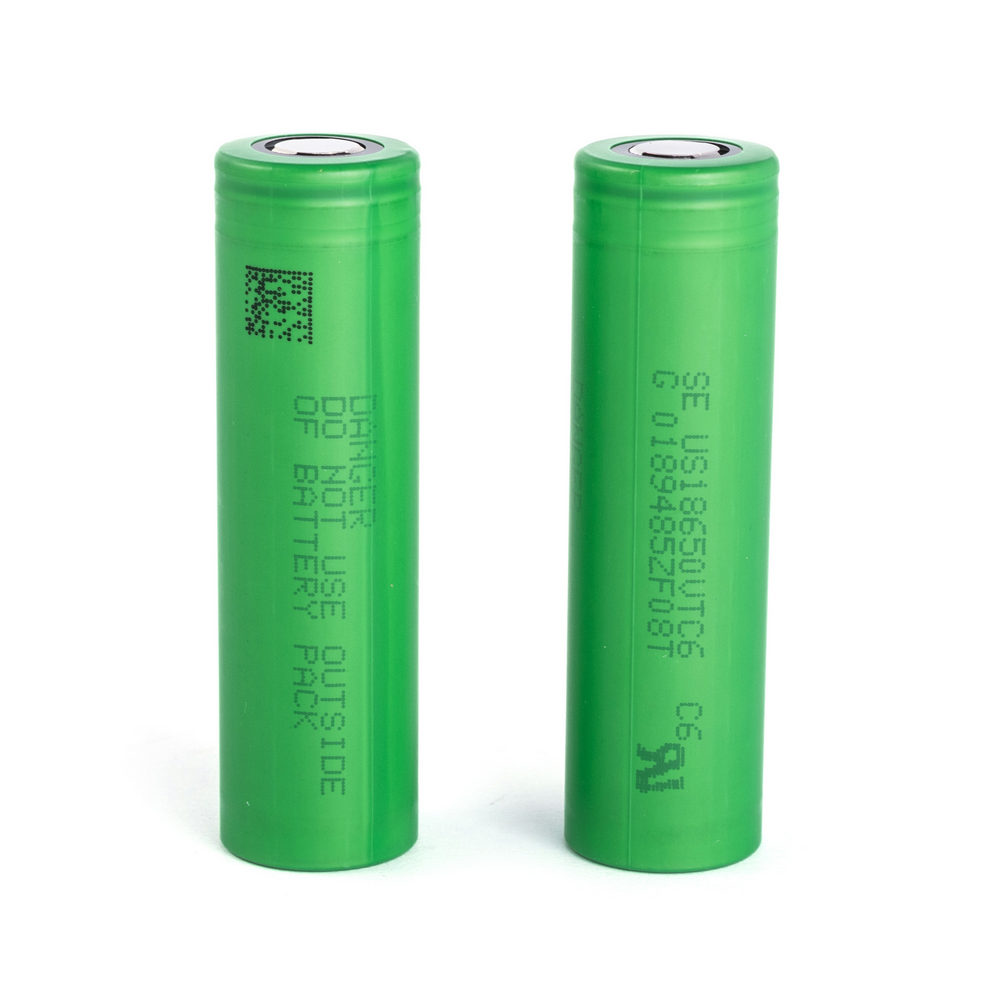 Li-Ion 3000mAh, 3,7V, 18650 Sony літій-іонний акумулятор US18650VTC6 30A