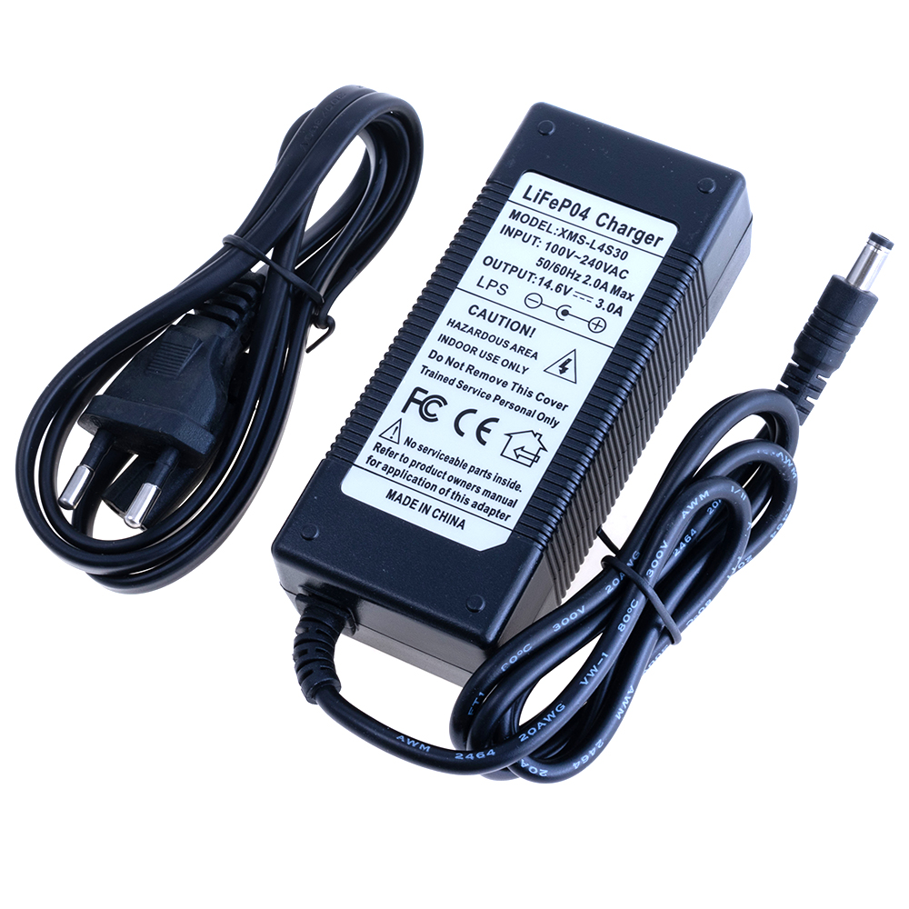 Зарядний пристрій для LiFePO4 14.6V 3A 4s Зарядний пристрій для LiFePO4 14.6V 3A 4s