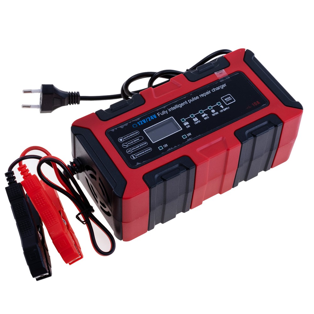 Зарядний пристрій для LiFePo4, AGM, EFB, GEL акумуляторів 12V/24, 10A,  BC-122410F