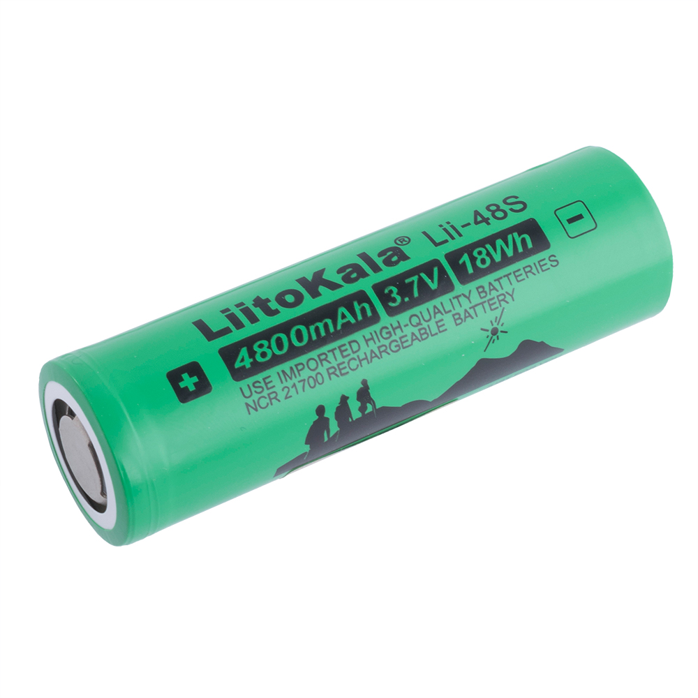 Li-Ion 4800mAh, 3,7V, 21700 LiitoKala літій-іонний акумулятор Lii-48S