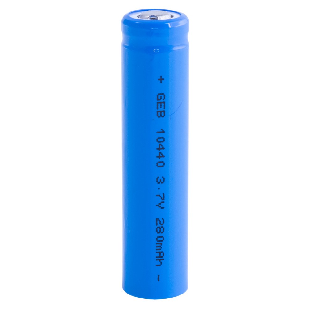 Li-Ion 280mAh, 3,7V, AAA GEB літій-іонний акумулятор GEB10440
