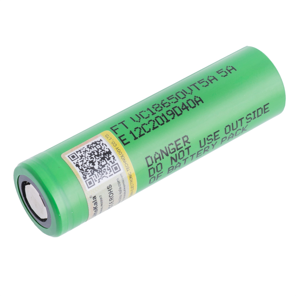 Li-Ion 2500mAh, 3,6V, 18650 LiitoKala літій-іонний акумулятор FT VC18650VT5A 5A