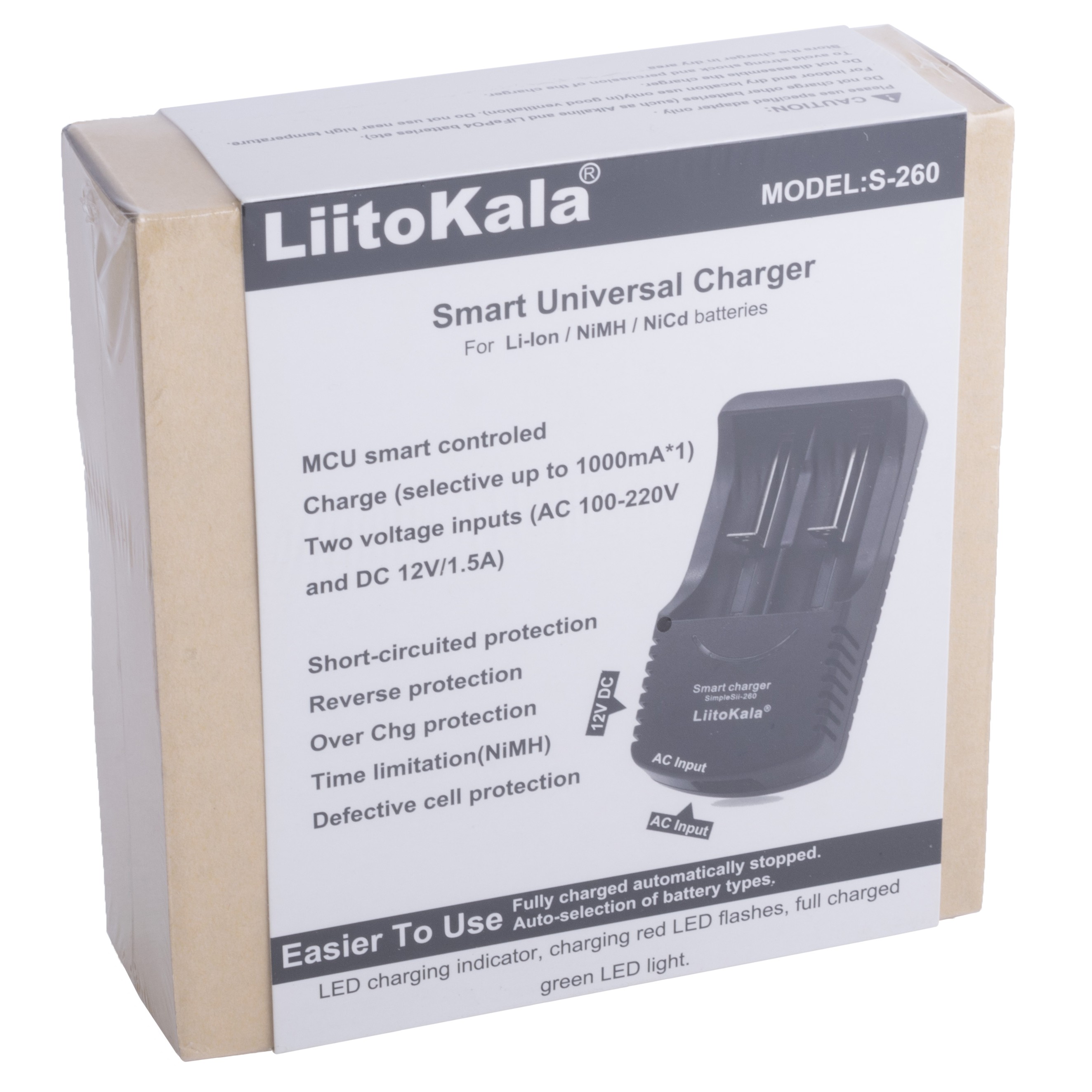 Зарядний пристрій LiitoKala Lii-S260