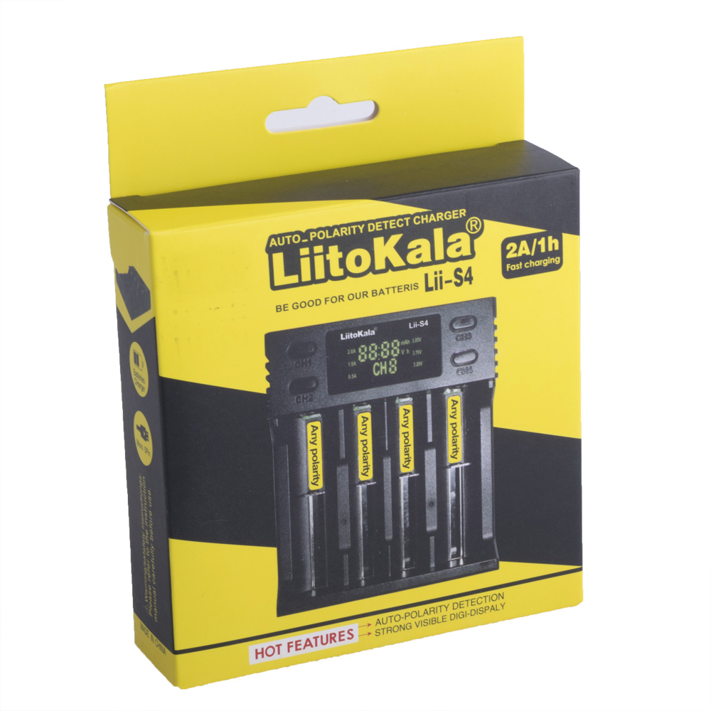 Зарядний пристрій LiitoKala Lii-S4