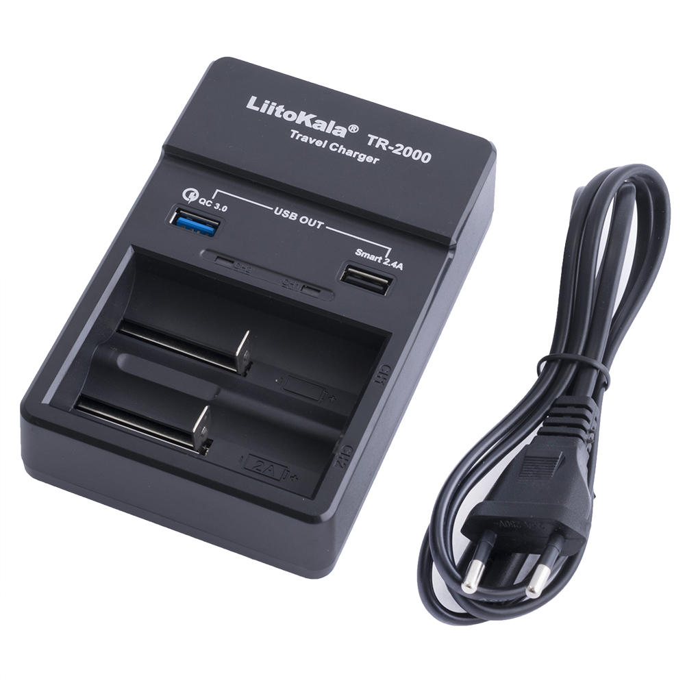 Зарядний пристрій LiitoKala TR-2000 Travel Charger