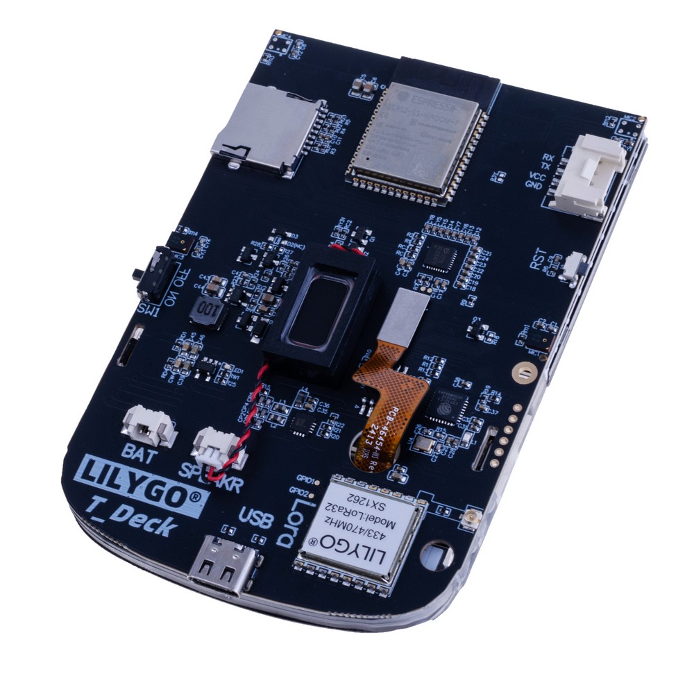 LILYGO® T-Deck ESP32-S3 LoRa 433MHz Black Keypad