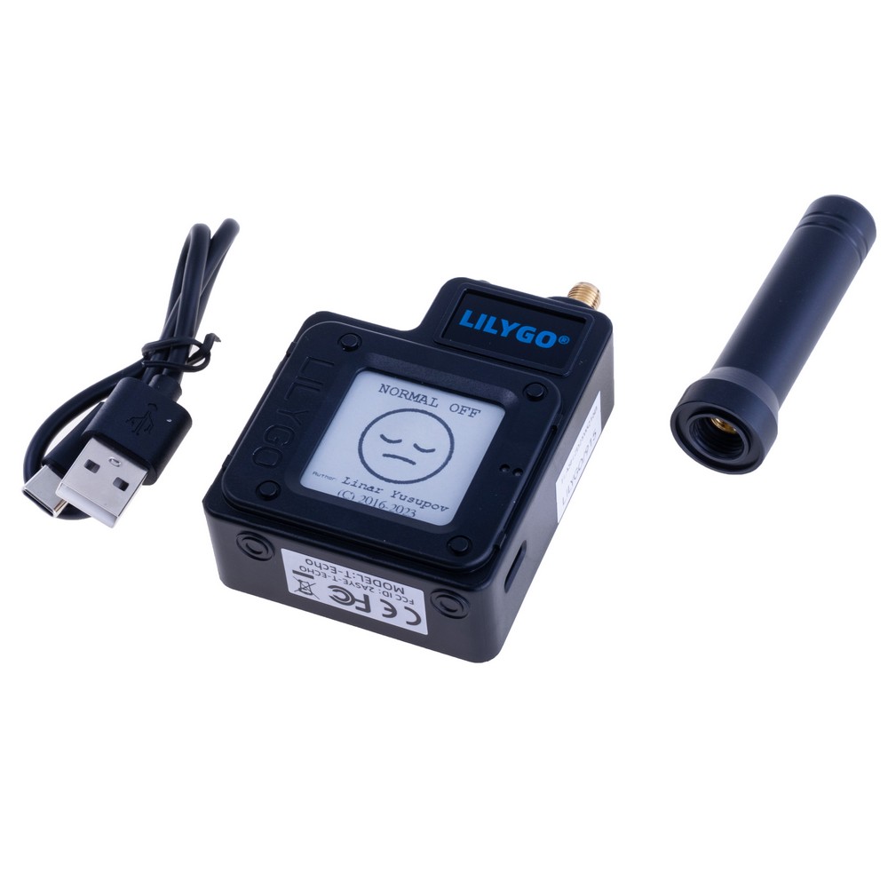 LILYGO® TTGO SoftRF T-Echo NRF52840 915MHz Black LILYGO® TTGO SoftRF T-Echo NRF52840 915MHz Black