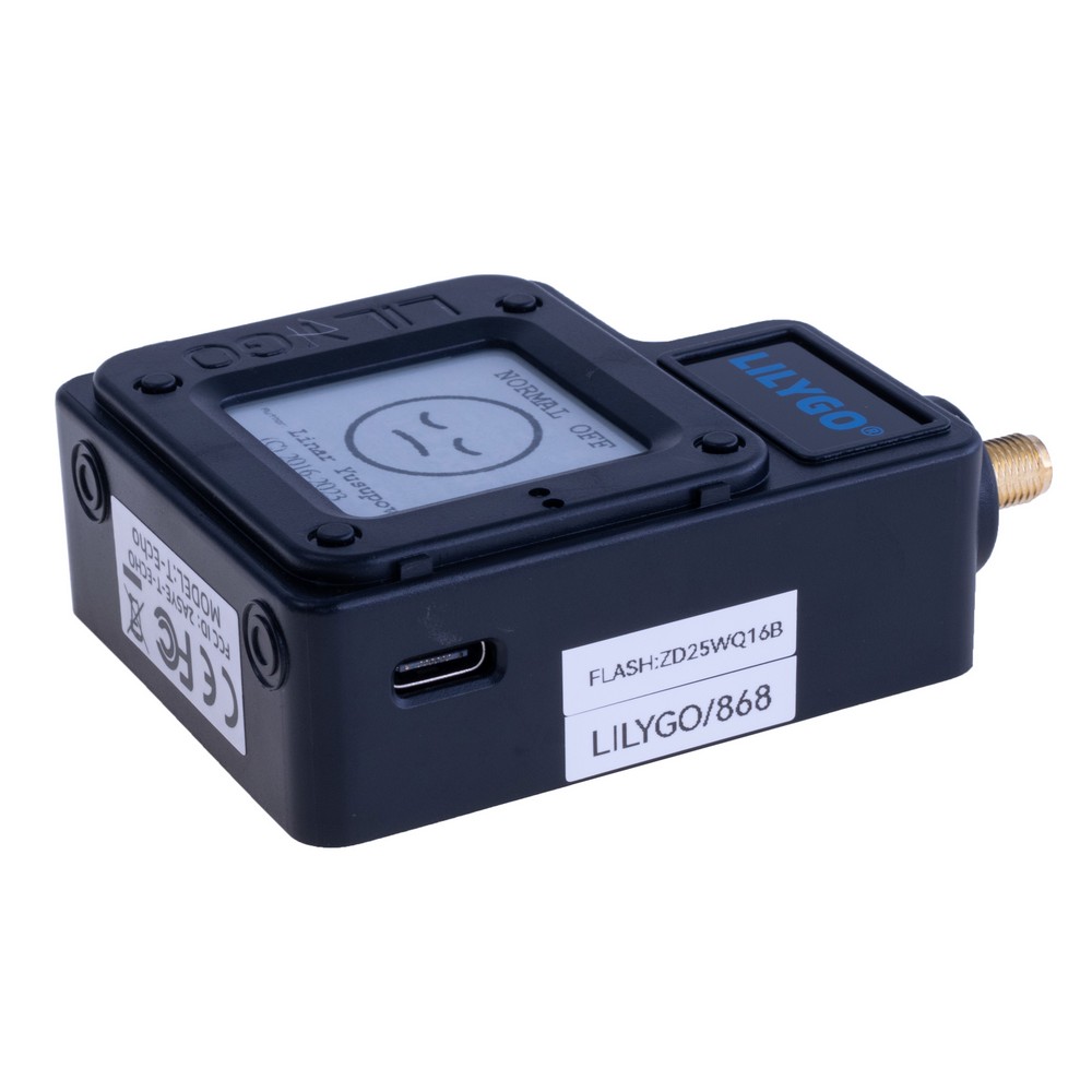 LILYGO® TTGO SoftRF T-Echo NRF52840 868MHZ Black