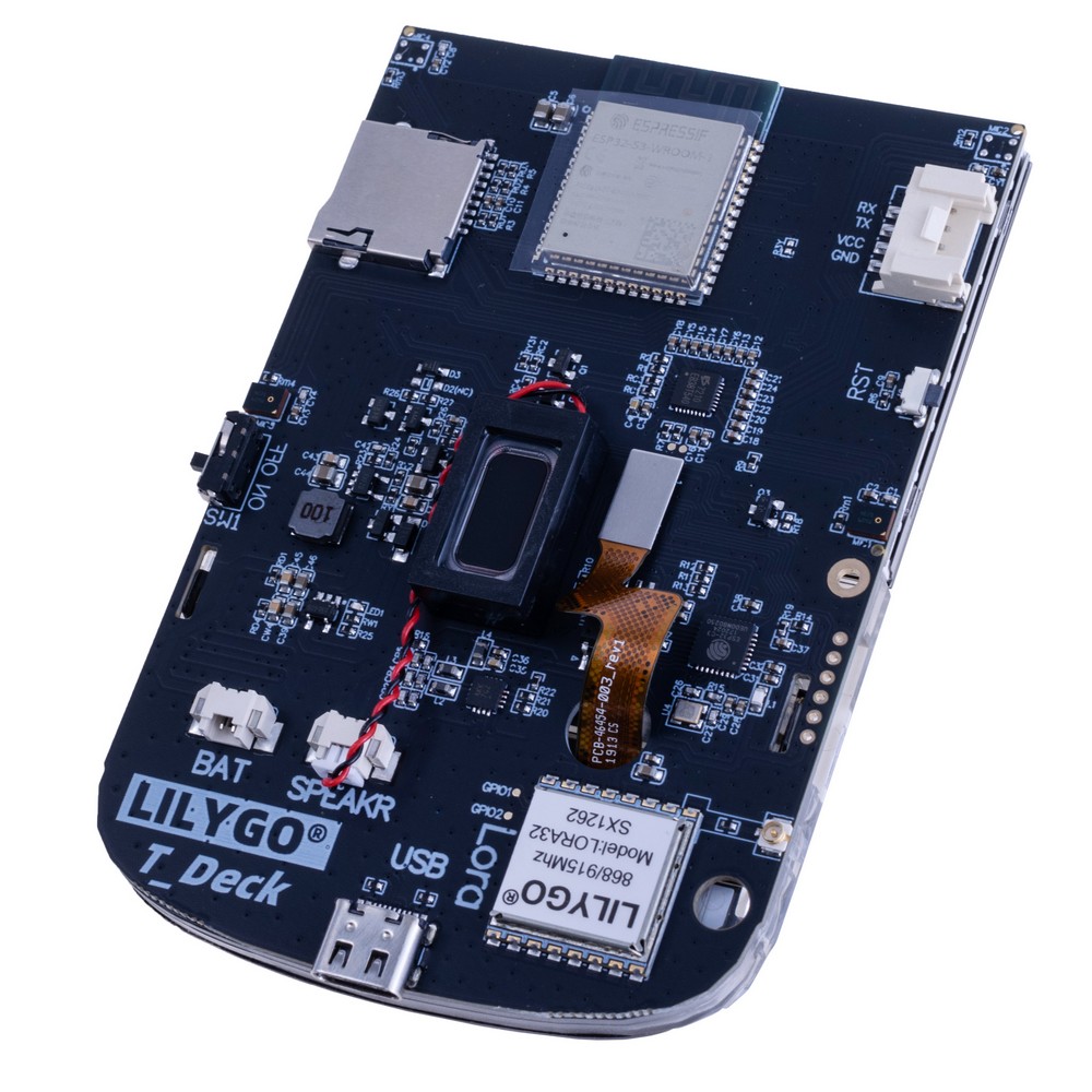 LILYGO® T-Deck ESP32-S3 915MHz Black Keypad