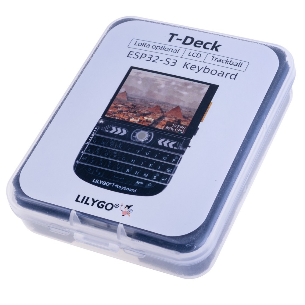 LILYGO® T-Deck ESP32-S3 915MHz Black Keypad