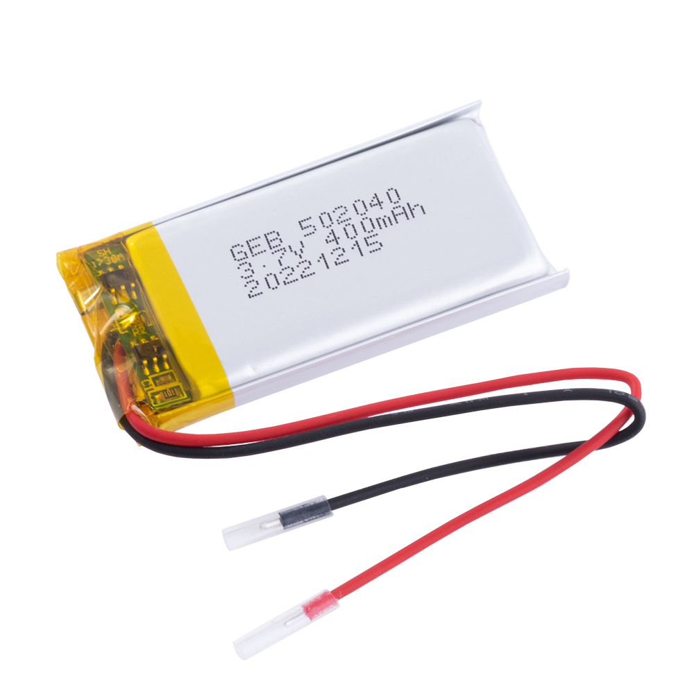 LiPo 400 mAh, 3,7V, 5x20x40мм GEB акумулятор литий-полимерный GEB502040