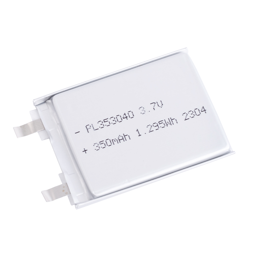 LiPo 350 mAh, 3,7V, 3,5x30,5x40,5мм LiPower акумулятор літій-полімерний PL353040