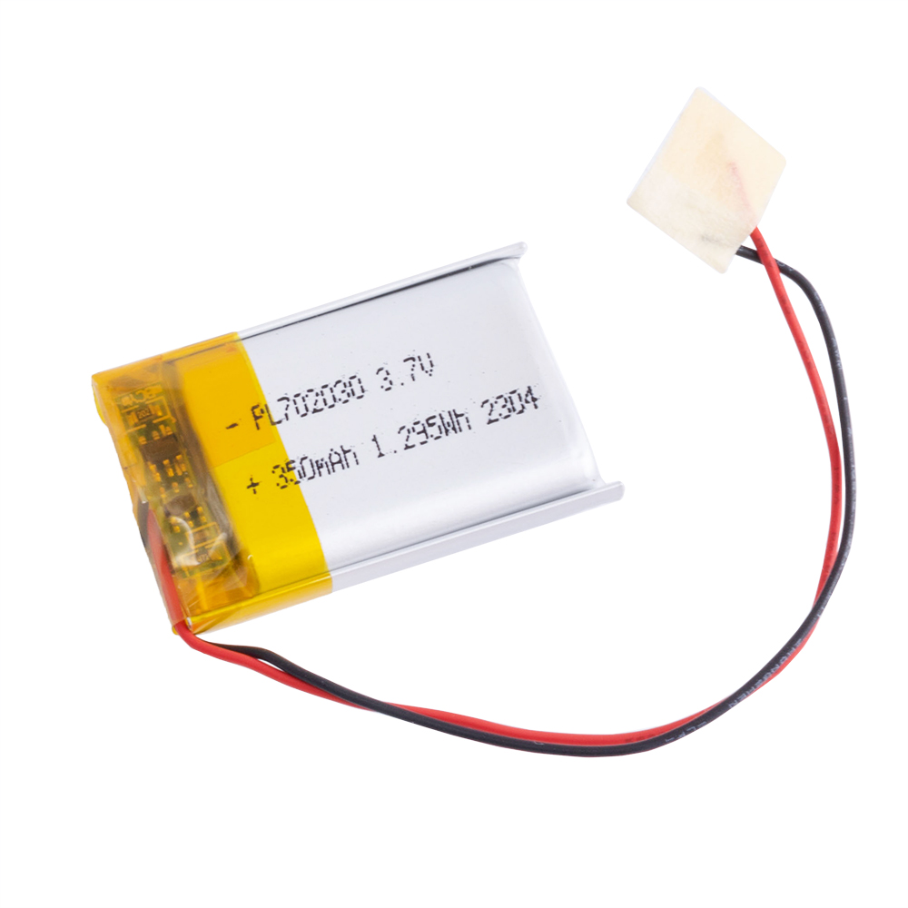 LiPo 350 mAh, 3,7V, 7x20x30мм LiPower акумулятор литий-полимерный LP702030