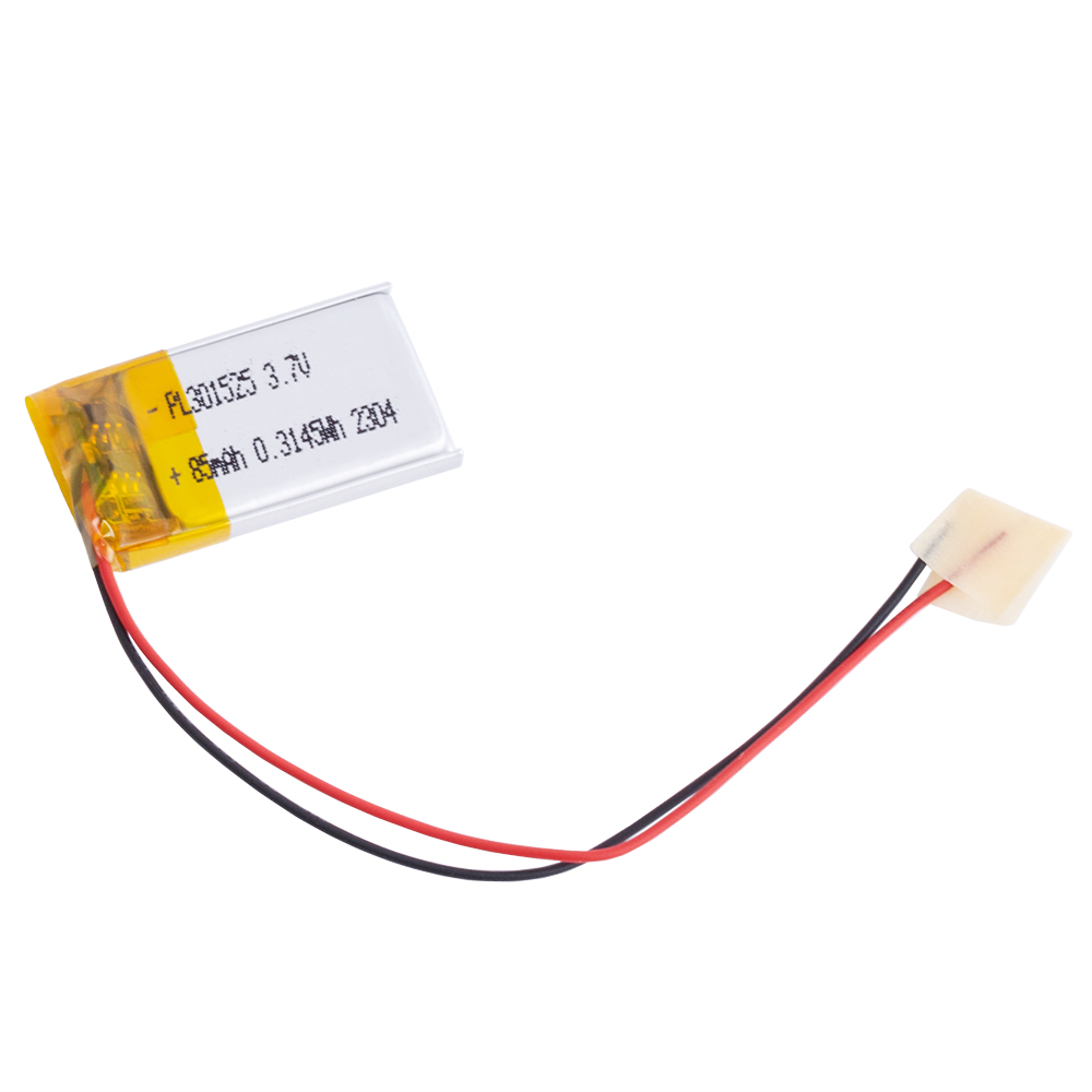 LiPo 85 mAh, 3,7V, 3x15x25мм LiPower акумулятор літій-полімерний PL301525