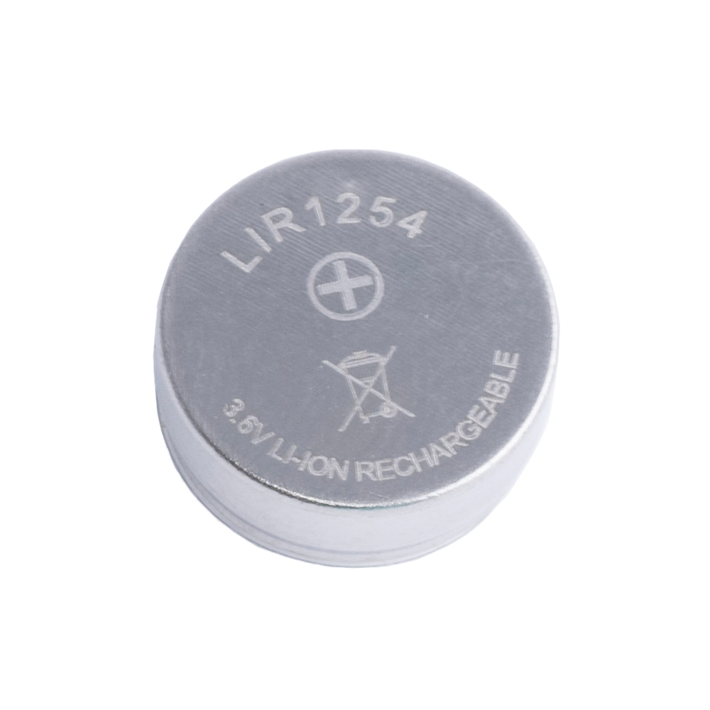 Li-Ion 65mAh, 3,6V, 1254 LiPower літій-іонний акумулятор LIR1254 Li-Ion 65mAh, 3,6V, 1254 LiPower літій-іонний акумулятор LIR1254