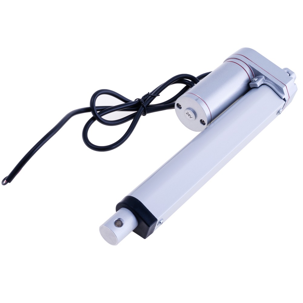 Лінійний мотор металевий 24VDC, шток 150мм. Швидкість 20мм/с Лінійний мотор металевий 24VDC, шток 150мм. Швидкість 20мм/с