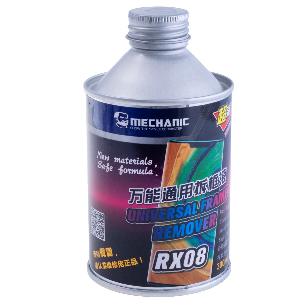 Змивка залишків клею (LOCA/OCA/PVA) з дисплеїв, RX08 (Mechanic) 300ml