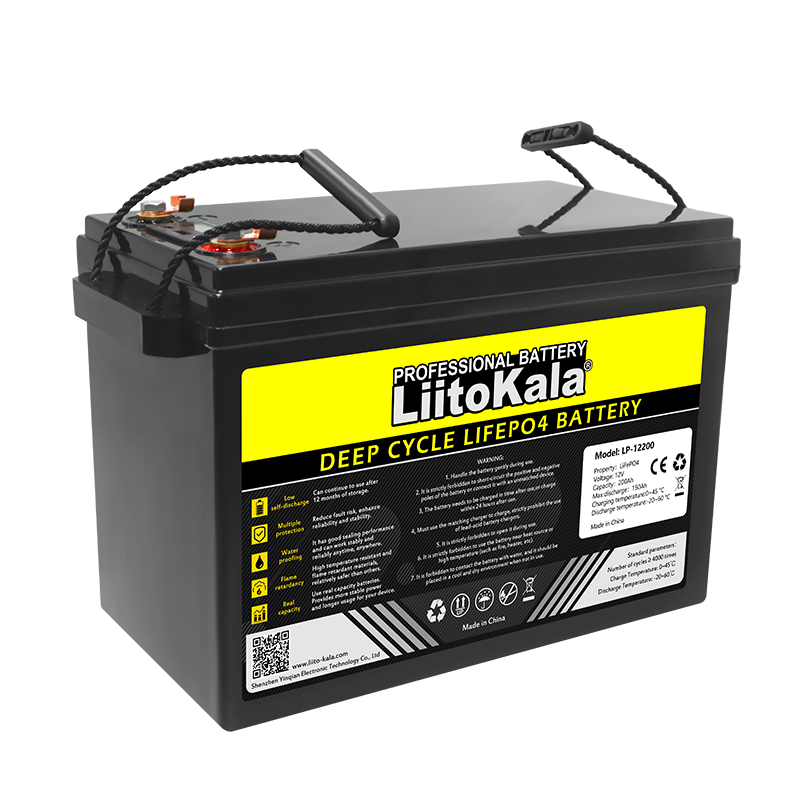 LiFePO4 200Ah,12,8V LiitoKala