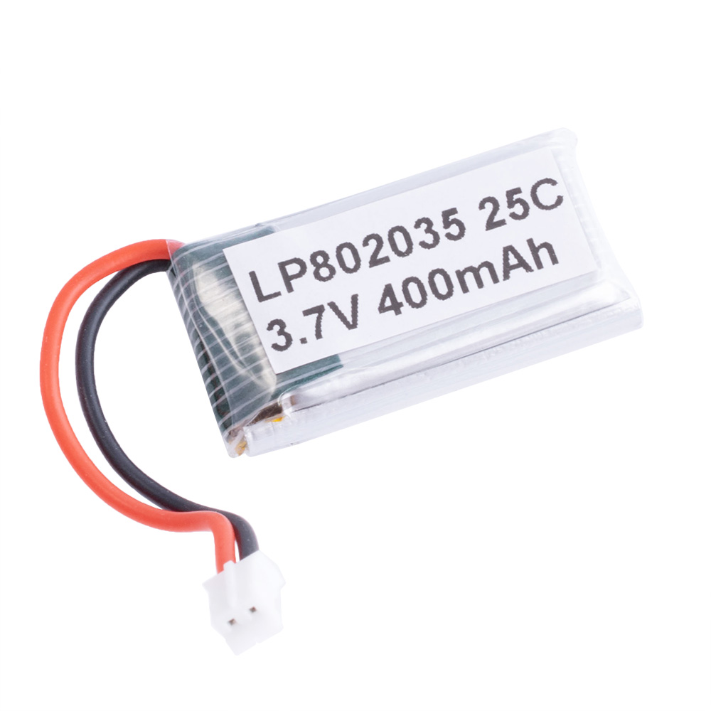 LiPo 400mAh, 3,7V, 8x20x35мм LiPower аккумулятор LP802035