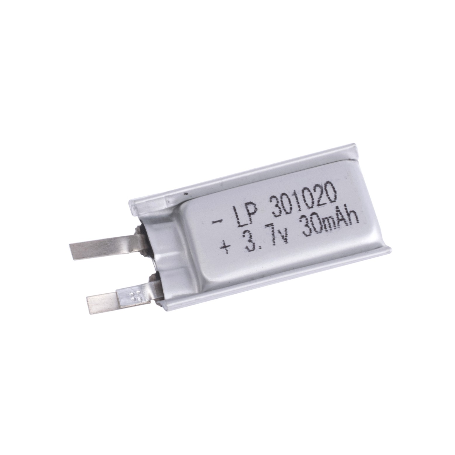 LiPo 30 mAh, 3,7V, 3,2x11x20,8мм LiPower акумулятор літій-полімерний LPW301020 LiPo 30 mAh, 3,7V, 3,2x11x20,8мм LiPower акумулятор літій-полімерний LPW301020
