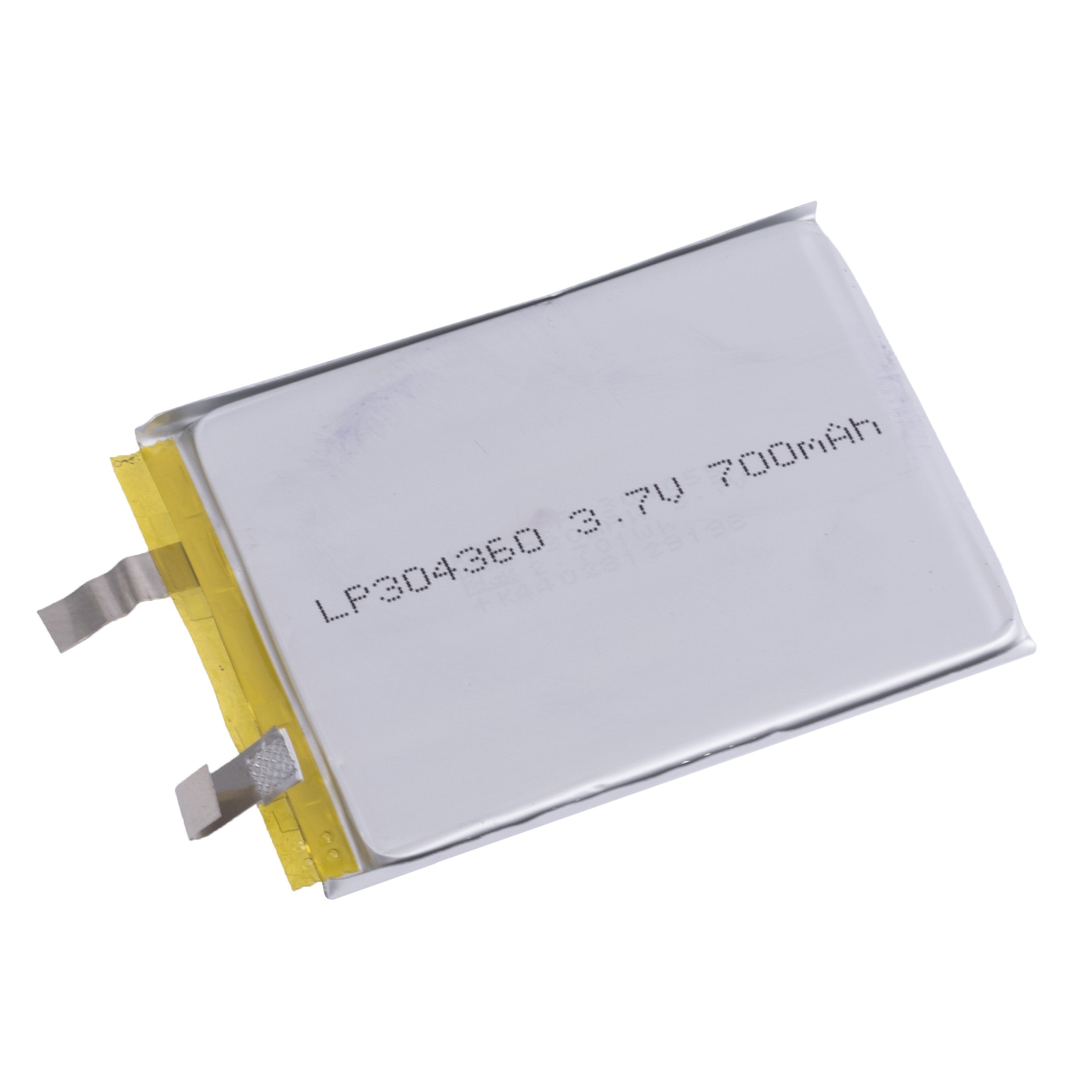 LiPo 700 mAh, 3,7V, 3x43,5x60,5мм LiPower акумулятор літій-полімерний LP304360