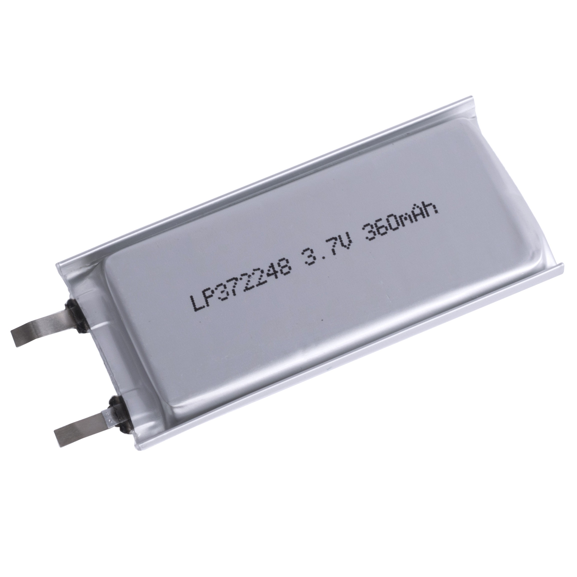 LiPo 360 mAh, 3,7V, 3,7x22x48мм LiPower акумулятор літій-полімерний LP372248