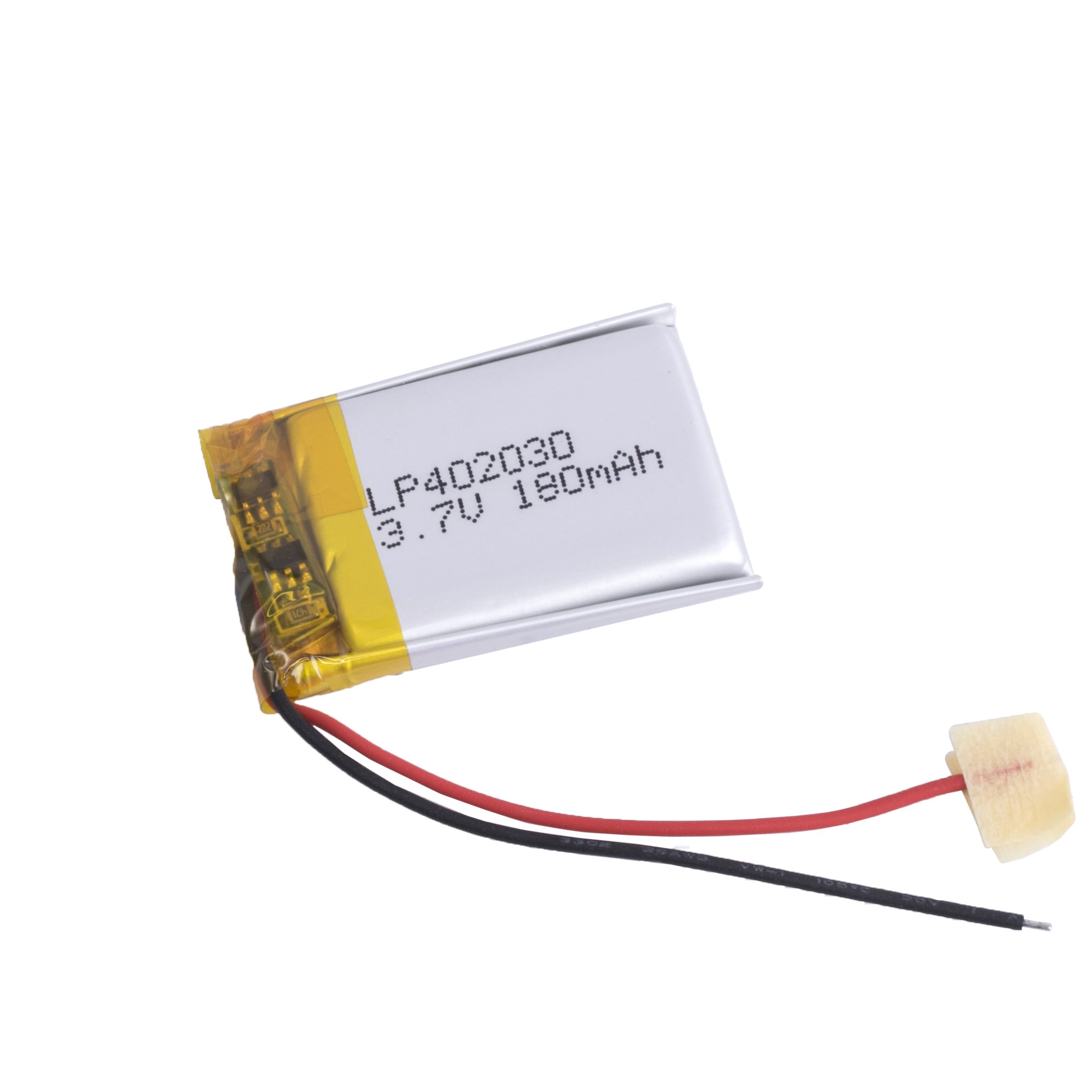 LiPo 180 mAh, 3,7V, 4x20x30мм (LiPower) акумулятор літій-полімерний)