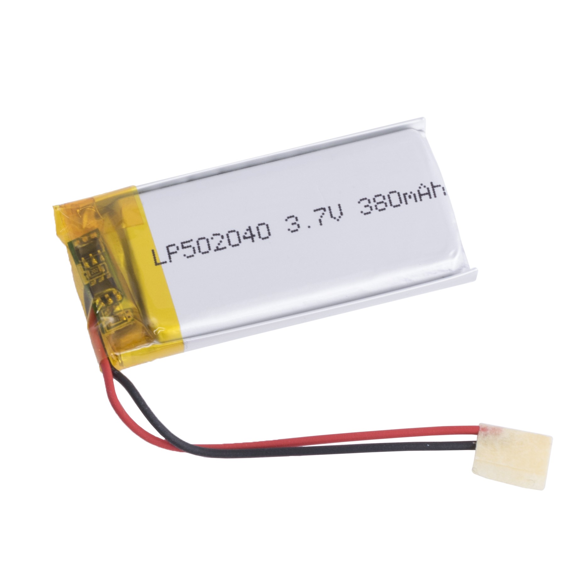 LiPo 380 mAh, 3,7V, 5x19x41мм (LiPower) акумулятор літій-полімерний)