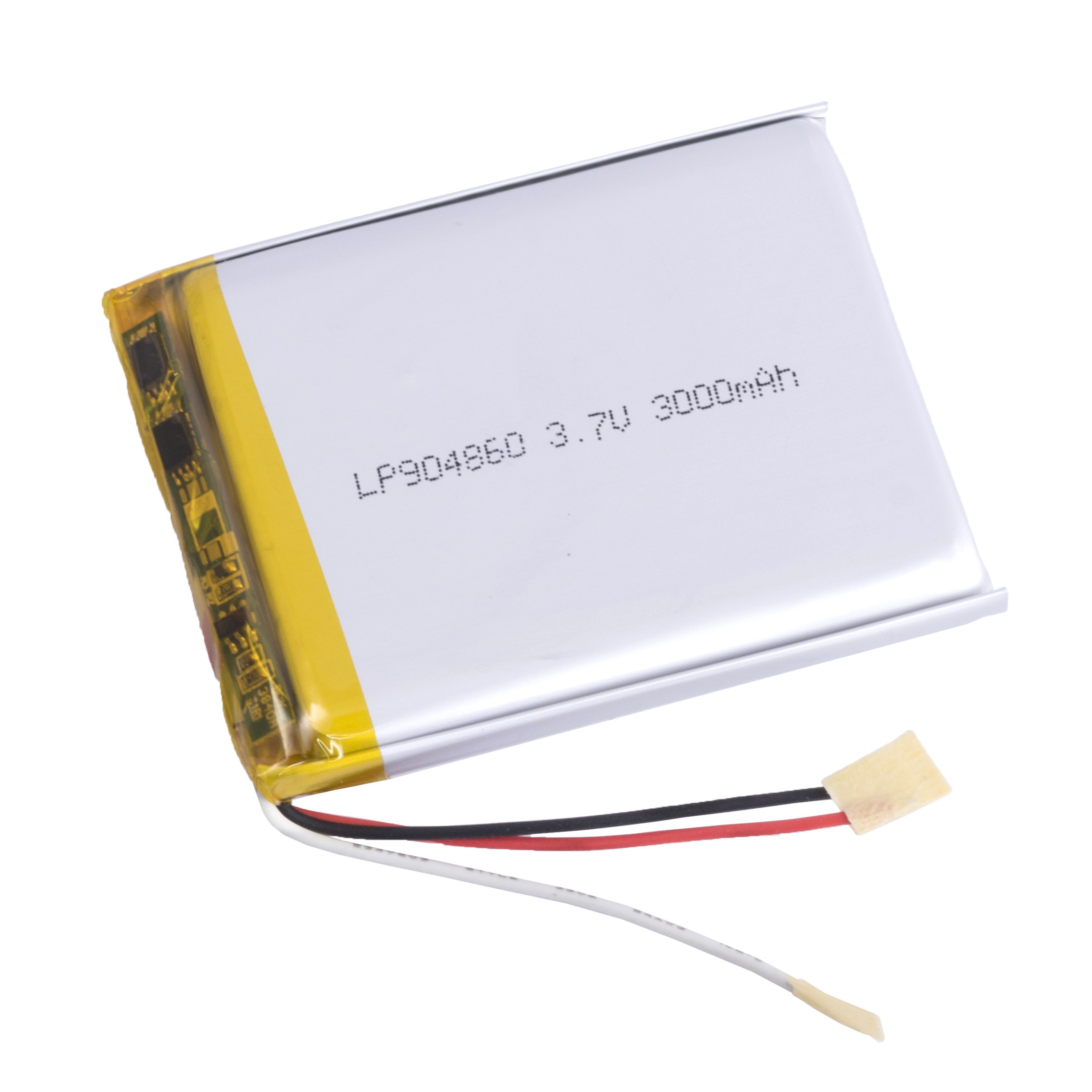 LiPo 3000 mAh, 3,7V, 9x48x60мм 1C-2CLiPower акумулятор літій-полімерний LP904860