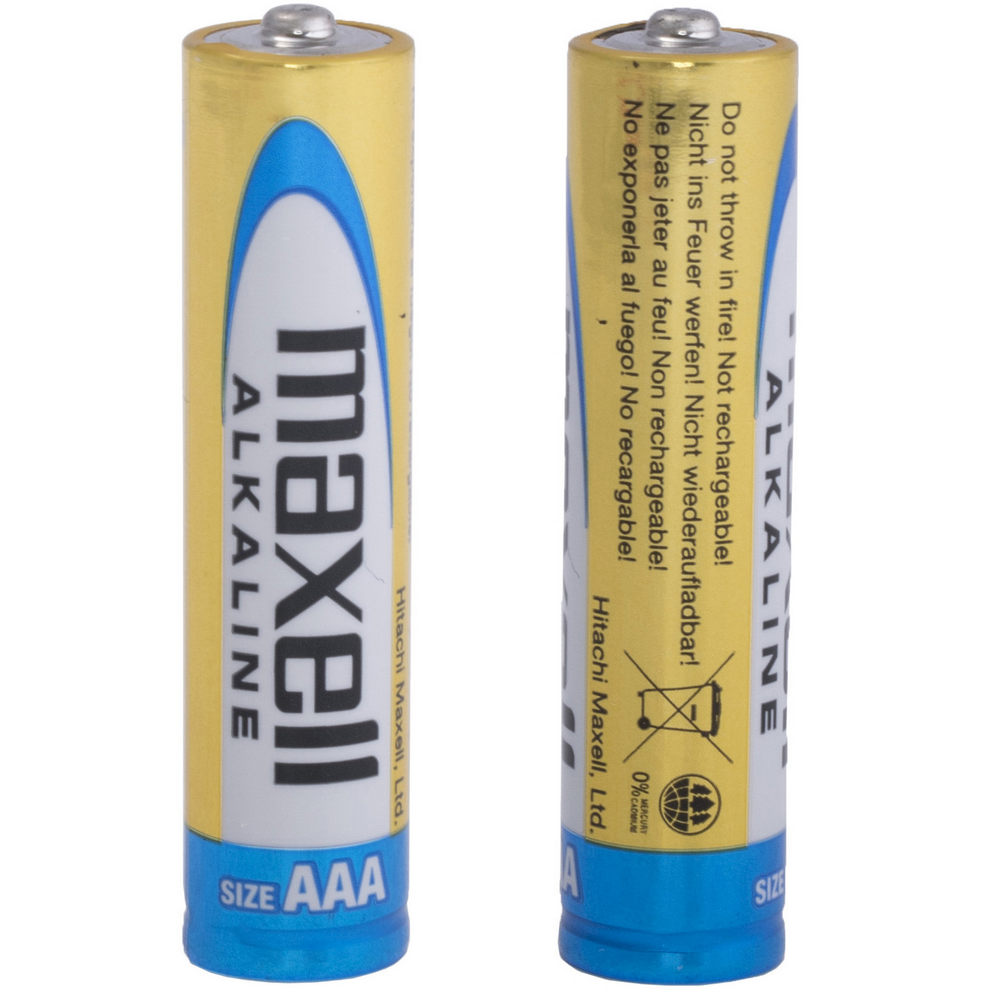 Батарейка AAA лужна 1,5V 1шт. MAXELL 319679