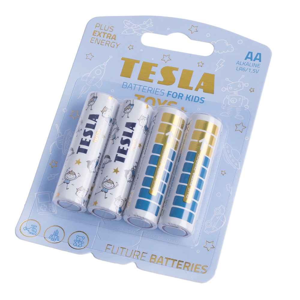 Батарейка AA лужна 1,5V 1шт. Tesla TOYS BOY LR06 / BLISTER FOIL Батарейка AA лужна 1,5V 1шт. Tesla TOYS BOY LR06 / BLISTER FOIL